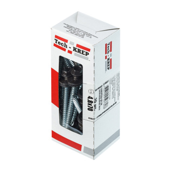 1Крепёж саморез кр св. 4,8х70 ral-8019 (коричневый) (30 шт) - коробка ( 0,277 кг) | 124651 | tech-krep выгодная цена