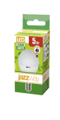 Лампы (источники света) лампа светодиодная led 5вт e14 220в 3000к pled- eco-g45 шар | 1036896a | jazzway выгодная цена