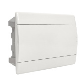 Шкафы, боксы и аксессуары щит распределительный щрв-п-12 "slimbox" белая дверца ip41 proxima | sb-v-12w | ekf выгодная цена