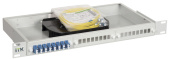 Оптические компоненты СКС 1u кросс укомплектованный: lc (duplex) 12шт; (os2) | fobx24-1u-12lcud09 | itk выгодная цена