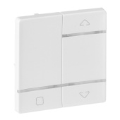 Розетки, выключатели, звонки электрические valena life белый myhome play zigbee накладка для радиоупр. уст.а упр. жалюзи/рольставень | 754824 | legrand выгодная цена