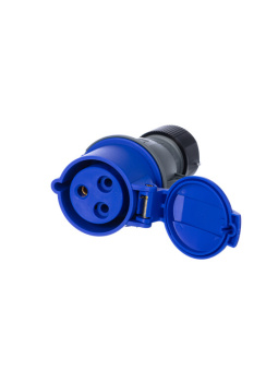 1Разъемы промышленные розетка кабельная easy&safe 232ec6,32а,2p+e,ip44,6ч | 2cma102031r1000 | abb выгодная цена