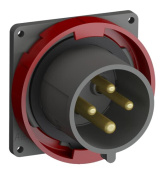 Разъемы промышленные вилка с прямым фланцем easy&safe 332ebu6w,32a,3p+e,ip67,6ч|2cma101279r1000| abb выгодная цена