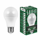 Лампы (источники света) лампа светодиодная sba6010 10w 4000k 230v e27 a60 | 55005 | saffit выгодная цена