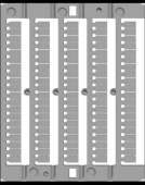 Клеммные соединения cnu/8/045, 100/ m отпечатанных маркировочных табличек | zn8045 | dkc выгодная цена