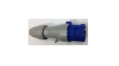 Разъемы промышленные прямая вилка - p17 tempra pro - ip 44 - 200/250 в~ - 16 a - 3к+н+з | 555126 | legrand выгодная цена