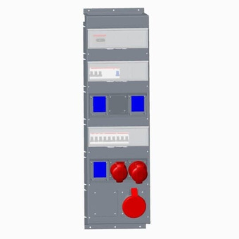 1Разъемы промышленные бокс mpr63/1mspro с розетками в сборе, ip44, пластик | 2cma101810r1000 | abb выгодная цена