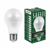 Лампы (источники света) лампа светодиодная sba6012 12w 6400k 230v e27 a60 | 55009 | saffit выгодная цена