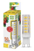 Лампы (источники света) лампа светодиодная led-jcd-standard 5вт 230в g9 3000к 450лм | 4690612004594 | asd выгодная цена
