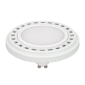 Лампы (источники света) лампа светодиодная ar111-unit-gu10-15w-dim warm3000 (wh, 120 deg, 230v) | 026890 | arlight выгодная цена
