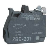 Кнопки, светосигнальные лампы и кнопочные посты контакт но zbe201 | zbe201 | schneider electric выгодная цена