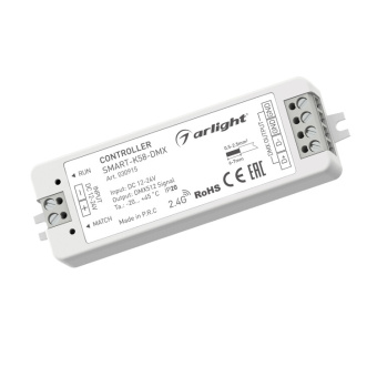 1Ленты светодиодные контроллер smart-k58-dmx (12-24v, 2.4g) (arlight, ip20 пластик, 5 лет) | 030915 | arlight выгодная цена