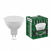 Лампы (источники света) лампа светодиодная sbmr1607 7w 6400k 230v gu5.3 mr16 | 55029 | saffit выгодная цена