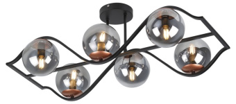 1Светильники (Осветительные приборы) люстра ursel 3112-306 6 х е14 40 вт модерн | б0052450 | rivoli выгодная цена